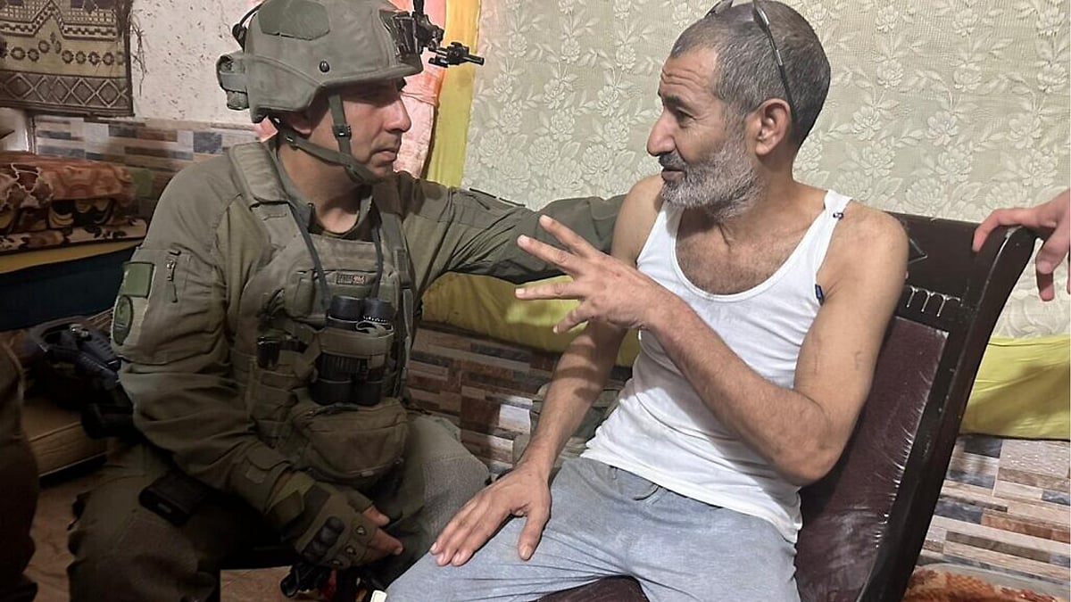 | Photo: Israel Defence Forces  : Israel Rescues 52-Year-Old Qaid Farhan Alkadi From Gaza